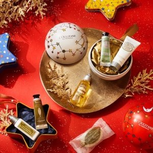 with $125 + Free Shipping purchase @ L'Occitane