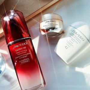 Shiseido 精选彩妆护肤促销 收红腰子精华、护肤套装