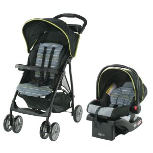 Graco LiteRider LX 超轻童车+婴儿汽车座椅套装，两色选