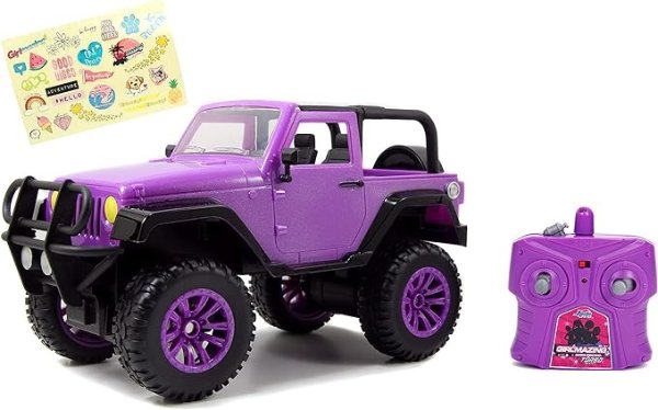 1:16 儿童粉色遥控玩具车