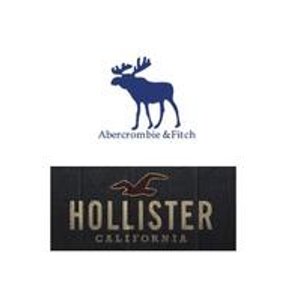 Abercrombie & Fitch及Hollister精选服饰促销