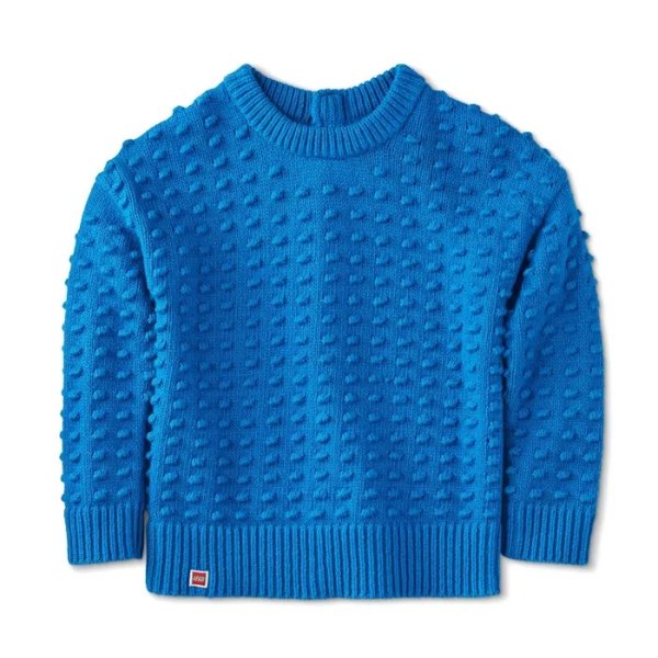 Toddler Adaptive Textured Sweater - LEGO® Collection x Target Blue