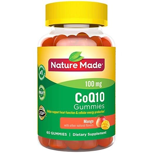CoQ10 100 mg Gummies, 60 Count for Heart Health† (Packaging May Vary)