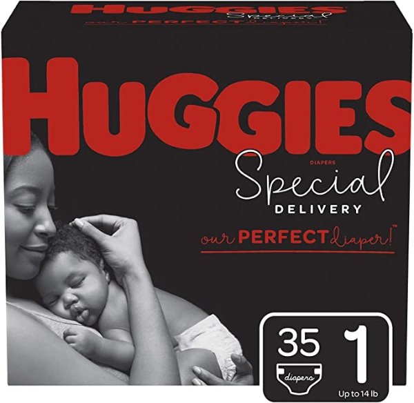 Special Delivery Hypoallergenic Diapers, Size 1, 35 Ct
