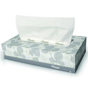 Kleenex Facial Tissue (21400), Flat Tissue Boxes, 36 Boxes / Case, 100 Tissues / Box