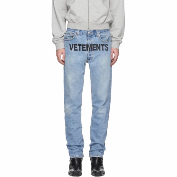 Vetements - Blue Levi's Edition Reworked Jeans