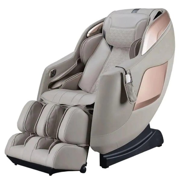 Pro Sigma 3D Zero Gravity Massage Chair with Bluetooth Speakers, Auto-Extension, and L-Track Massage- Taupe