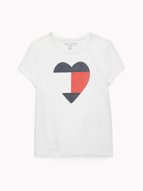 TH Kids Heart T-Shirt | Tommy Hilfiger