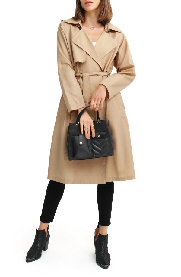 Rain On Me Packable Trench Coat