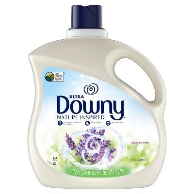 Nature Blends Honey Lavender Scent Liquid Fabric Conditioner and Fabric Softener -129 fl oz