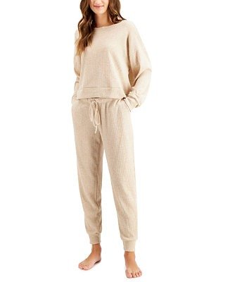 Waffle Knit Pajama Set, Created for Macy's