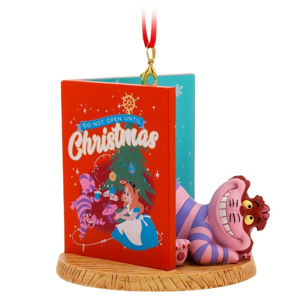Cheshire Cat Christmas Card 挂饰