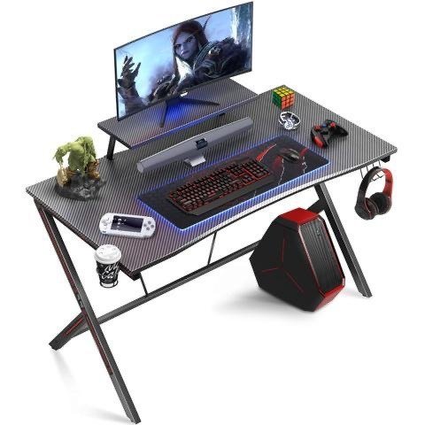 Gome Gaming Computer Desk for Home Office - 47"