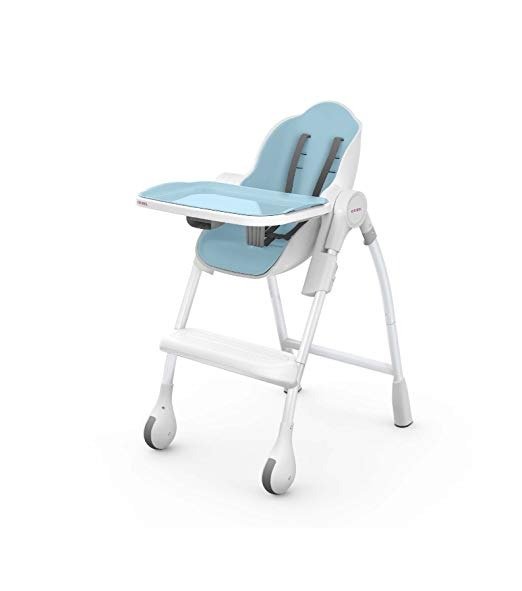 Cocoon 3-Stage Easy Clean, Contemporary High Chair (Blue)