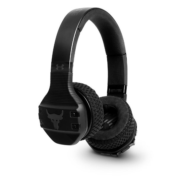 UA无线黑色耳挂式耳机