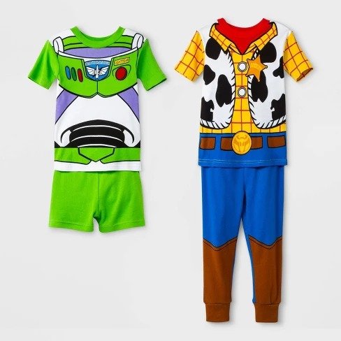 Toddler Boys' Toy Story 4pc Pajama Set