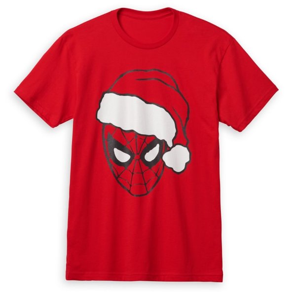 Santa Spider-Man Holiday 成人码T恤