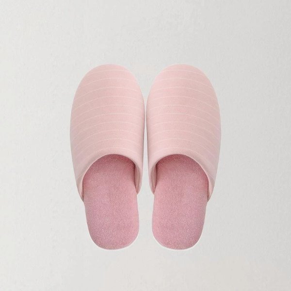 Unisex - Soft Home Slippers with Textile Fabric - Multiple Colors
