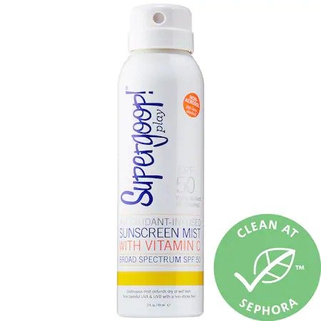 Antioxidant-Infused Sunscreen Mist With Vitamin C Broad Spectrum SPF 50 Mini