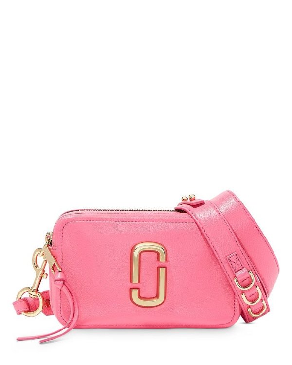 THE MARC JACOBS Softshot 21 Leather Crossbody