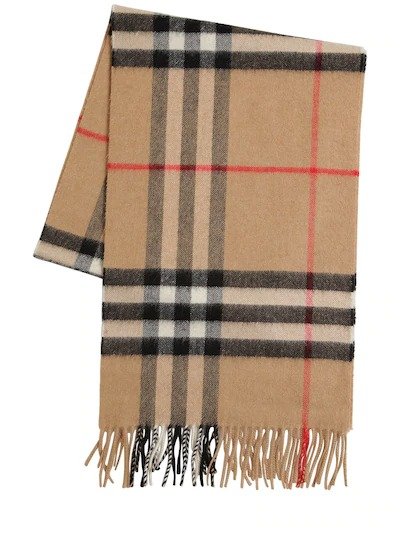 CLASSIC CHECK GIANT ICON WOOL SCARF