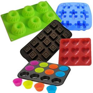 Assorted Cake Molds 5-Pack