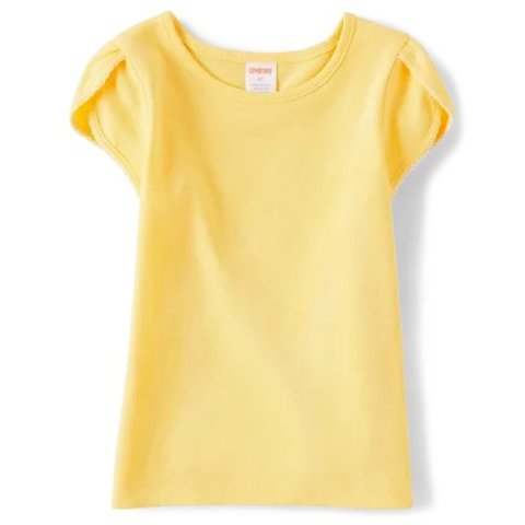 GymboreeGirls Short Sleeve Tulip Top - Spring Celebrations | Gymboree - SUNSHINE