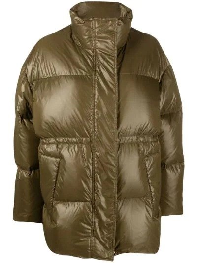 zip-up padded down coat | STAND STUDIO | Eraldo.com