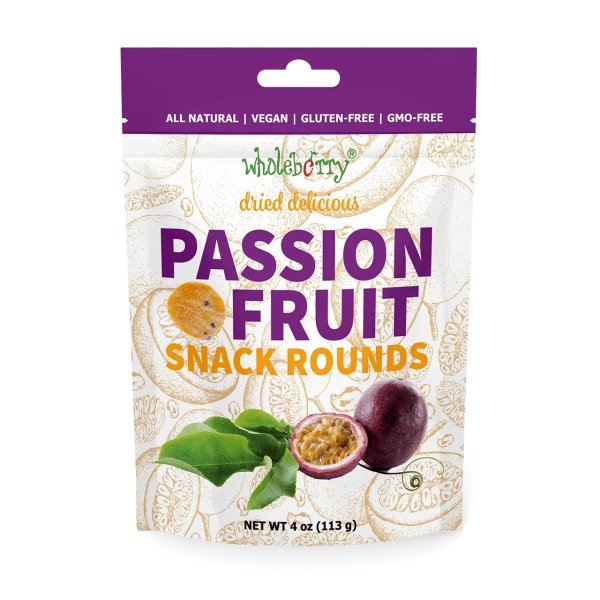 Wholeberry Passion Fruit 4oz package