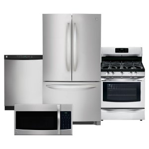 Kenmore 4 Piece Kitchen Package - Stainless Steel