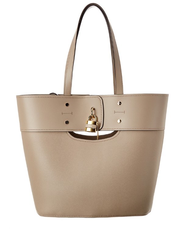Aby Medium Leather Tote