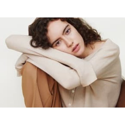 State CashmereThe Crewneck Basic Sweater