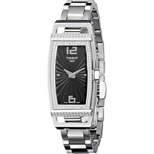 Tissot Women's T0373091105701 T-Trend Analog Display Swiss Quartz Black Watch