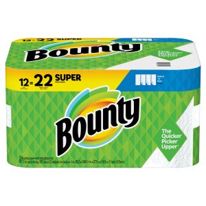 Bounty 厨房纸巾 12卷Super卷 相当于22卷普通卷