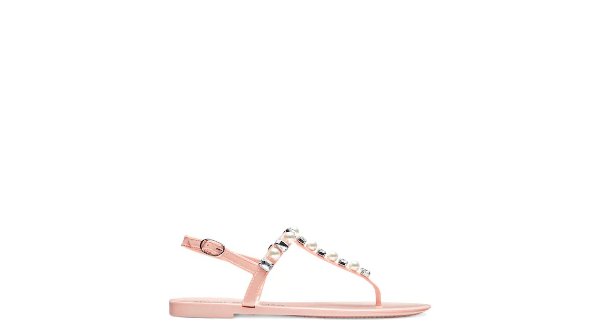 Goldie Crystal Jelly Sandal