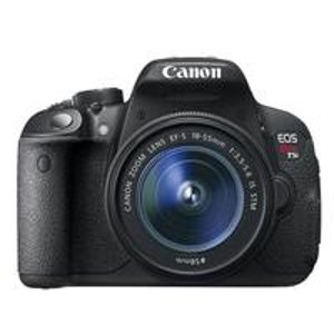 Canon EOS Rebel T5i DSLR Camera with 18-55mm IS STM Lens Black