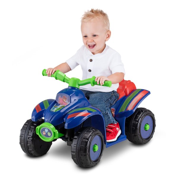 PJ Masks Toddler Ride-On Toy by Kid Trax, blue, girls, boys