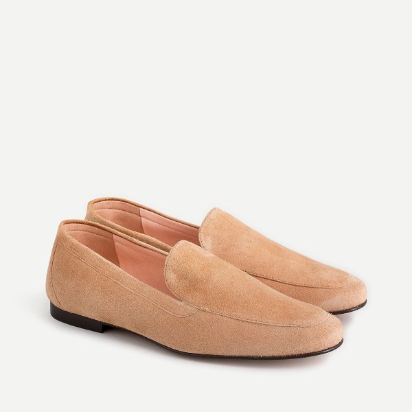Cecile smoking slippers in suede