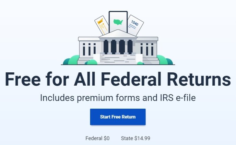 FreeTaxUSA 联邦税免费申报1040