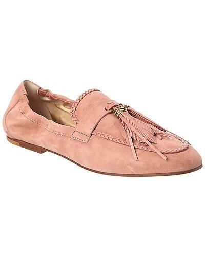 TOD’s Suede Flat / Gilt