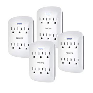 Philips 6-Outlet Extender Surge Protector