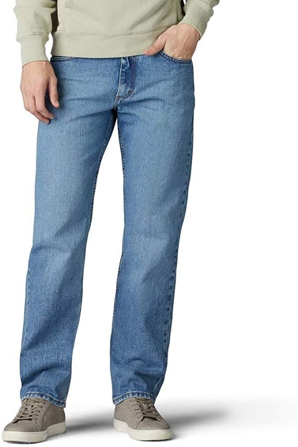 Men's Regular Fit Straight Leg Jean