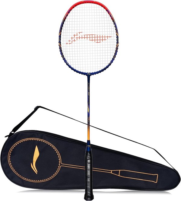 -Ning G-Force Superte 3600 Carbon-Fiber Strung Badminton Racquet with Free Full Cover