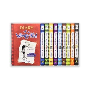 Diary of a Wimpy Kid 小屁孩日记1-10本，在捧腹大笑中培养阅读