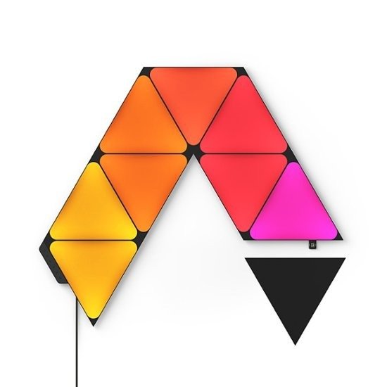 Shapes Ultra Black Triangles Smarter Kit (9 Panels) - Multicolor