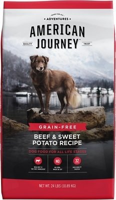 Beef & Sweet Potato Recipe Grain-Free Dry Dog Food, 24-lb bag - Chewy.com