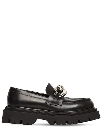 40MM GENERATION X LEATHER LOAFERS
