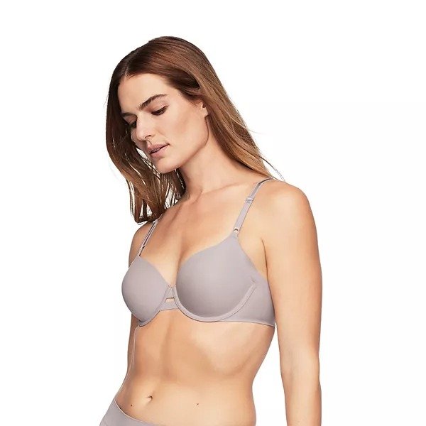 Kohl's Warner's No Side Effects® Underarm-Smoothing Comfort Underwire  Lightly Lined T-Shirt Bra 1356 46.00