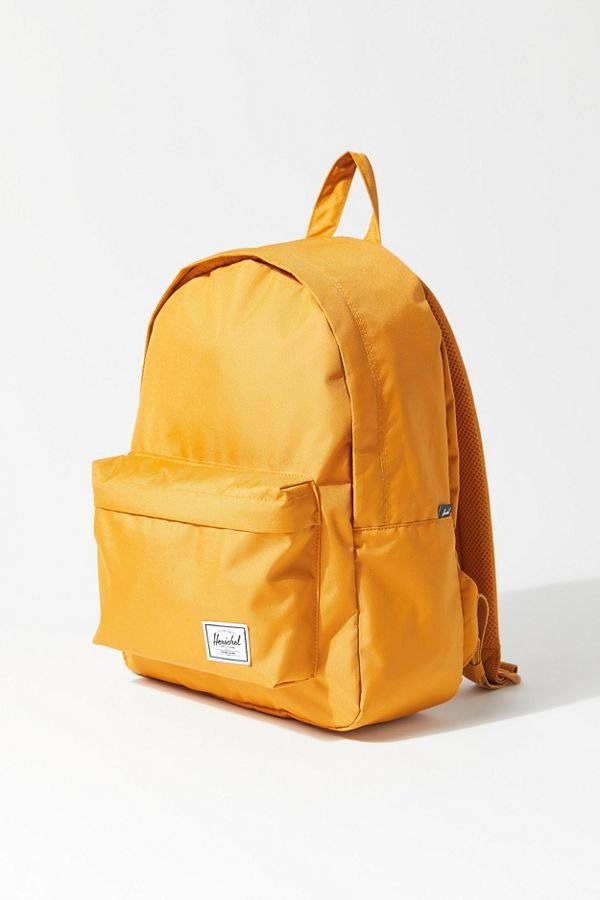 Herschel Supply Co. UO Exclusive Classic Mid-Volume Light Yellow Backpack