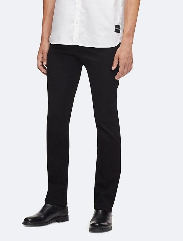 Straight Fit Forever Black Jeans | Calvin Klein